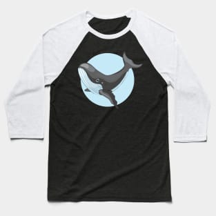 Whale Baseball T-Shirt